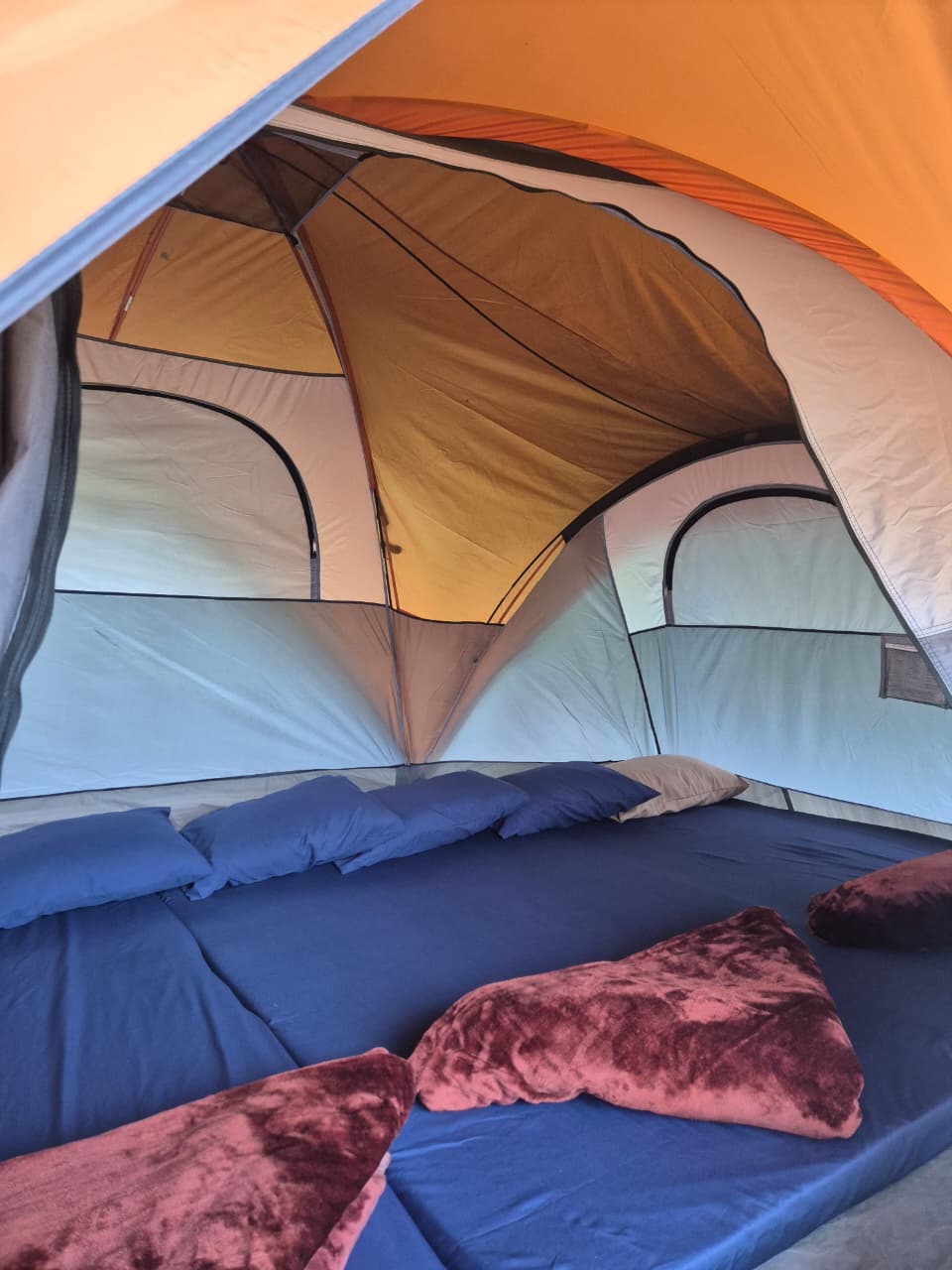 Instagram post - Tent Setup